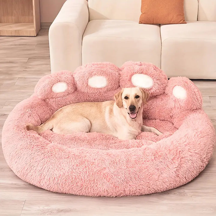 Cute Bear Paw Shape Comfortable Pet Bed