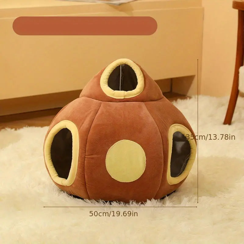 Cat Nest Space Ship Cat House Washable