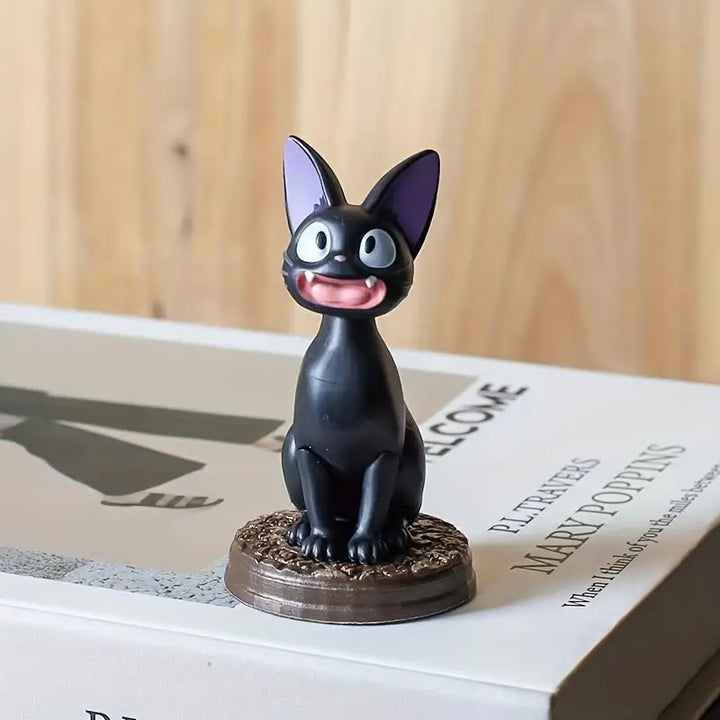 6 Piece Black Cat Doll Set