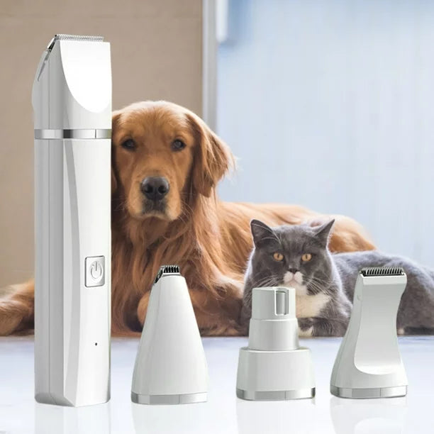 4-in-1 Pet Shaver, 3 Shaver & 1 Trimmer