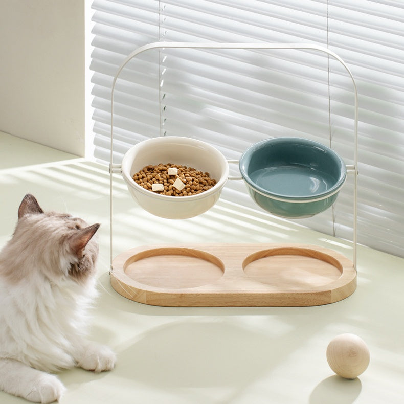 Basket Pet Food Bowl