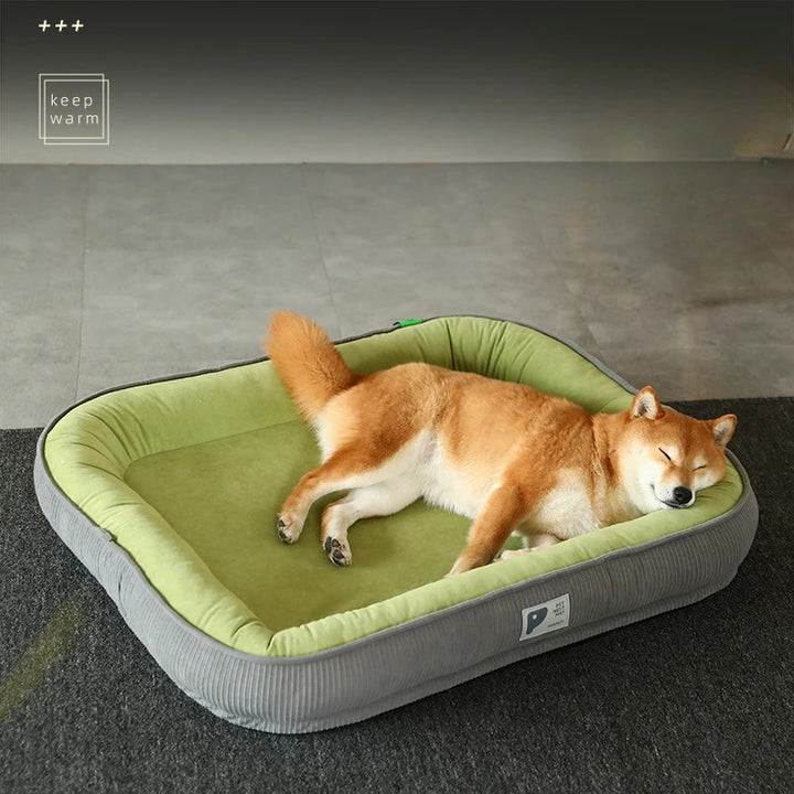 Pet Bed Thickened and Heightened, Super Soft Winter Warm Washable Pet Bed for Dog & Cat