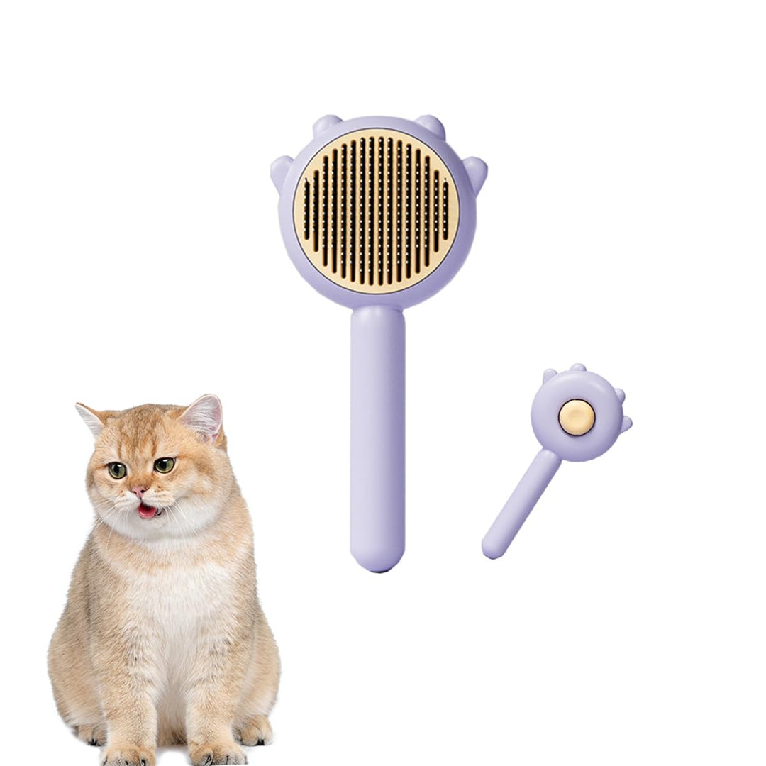 Pet Combing Brush, Gently Removes Loose Undercoat