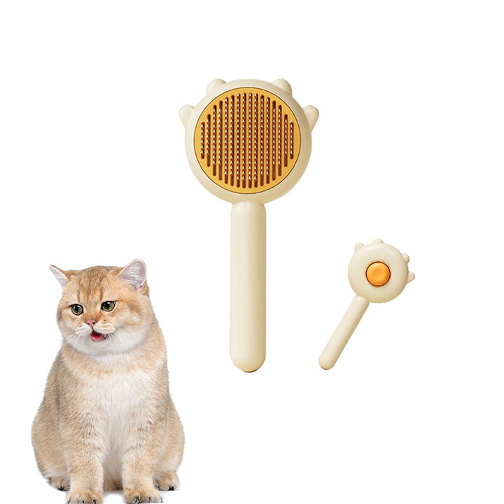 Pet Combing Brush, Gently Removes Loose Undercoat