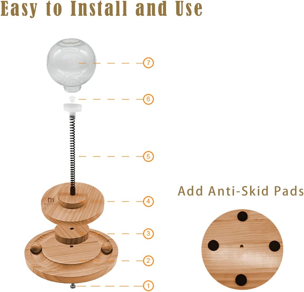 Cat Treat Dispenser Feeder Toy