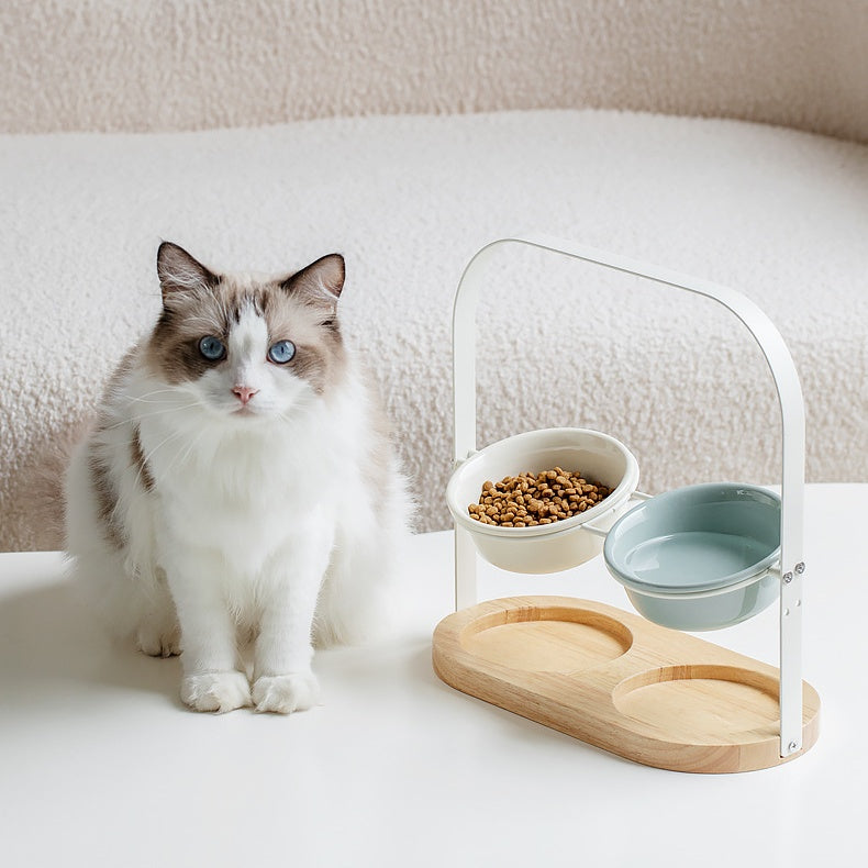 Basket Pet Food Bowl