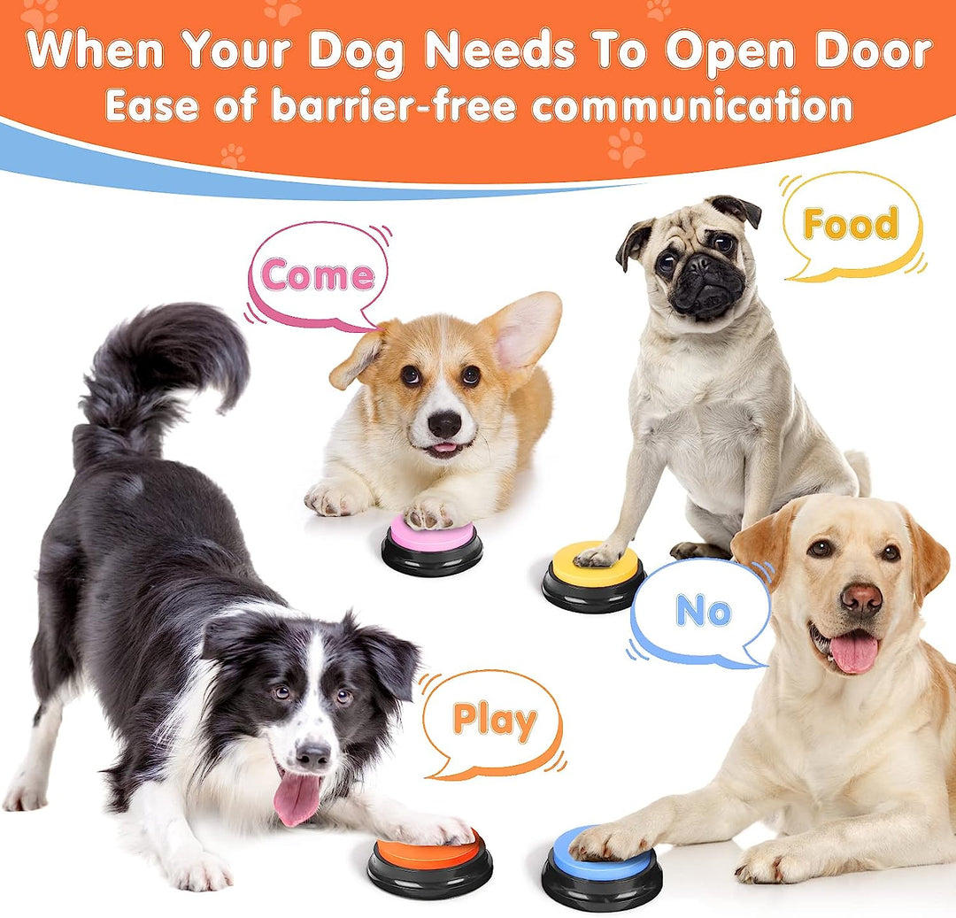 6PCs Pet Communication Buttons, No Battery Included