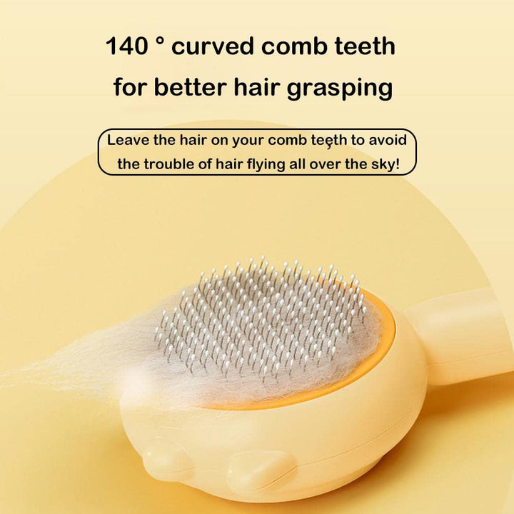 Pet Combing Brush, Gently Removes Loose Undercoat