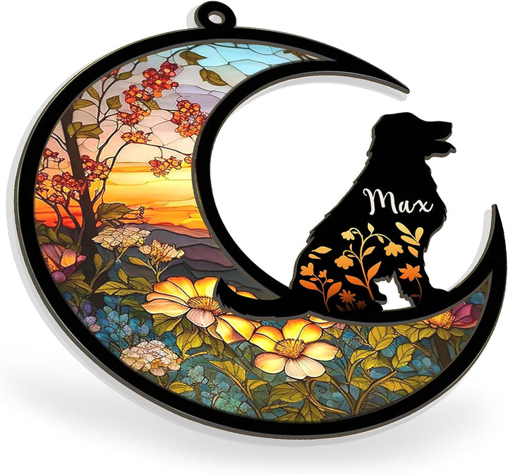 Memorial Suncatcher For Cats&dogs, Personalized with Name