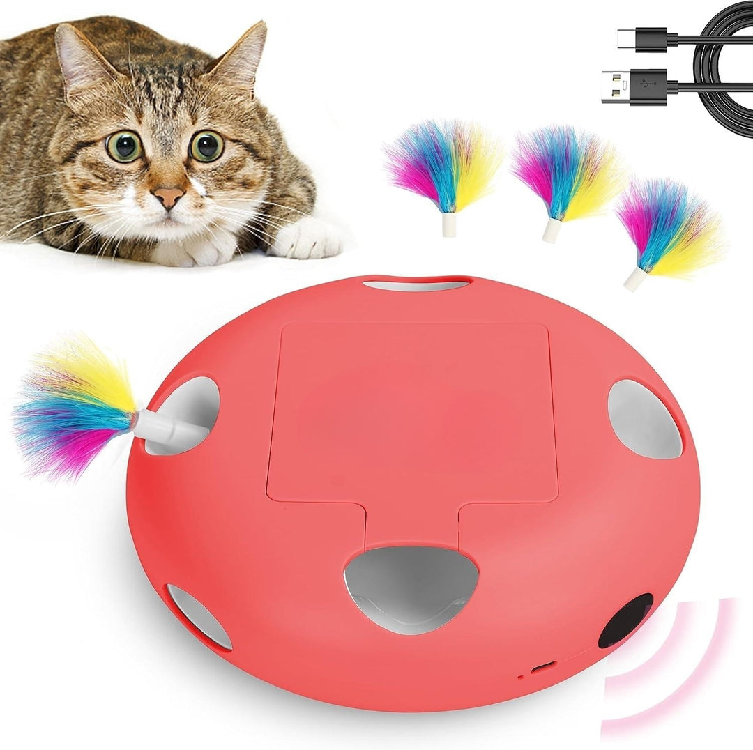 Automatic 7 Holes Mice Interactive Cat Toys