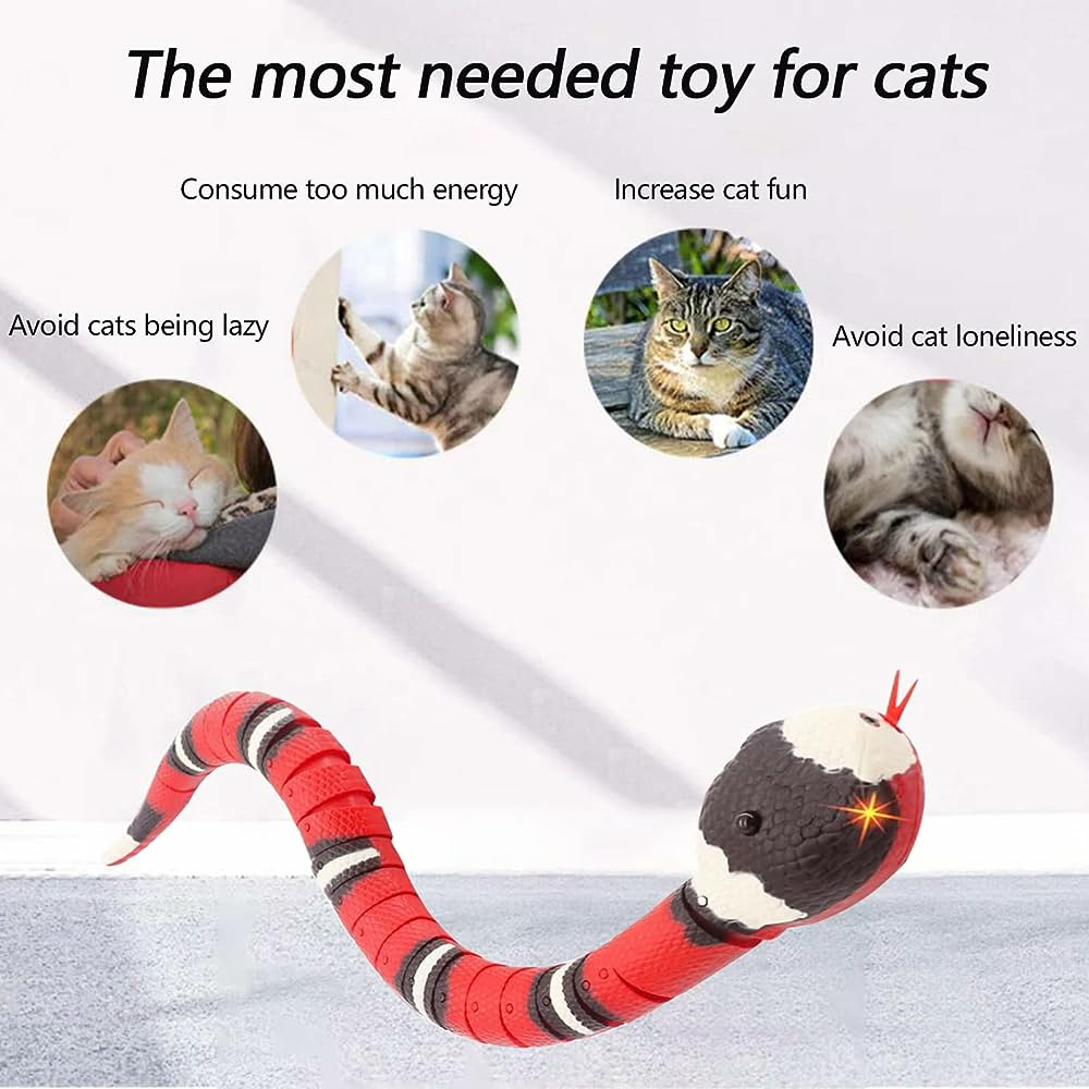 Slither Sprint™ Interactive Cat Toy - KanaGear