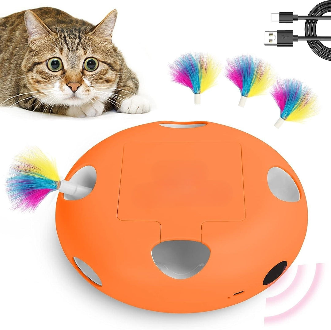 Automatic 7 Holes Mice Interactive Cat Toys