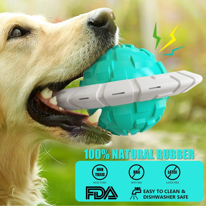 Flying Saucer Shaped Dog Chew Toy