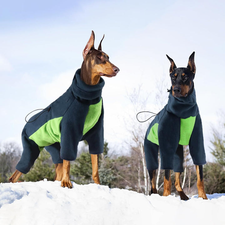 Dog Winter Coat Soft Fleece Pullover Pajamas