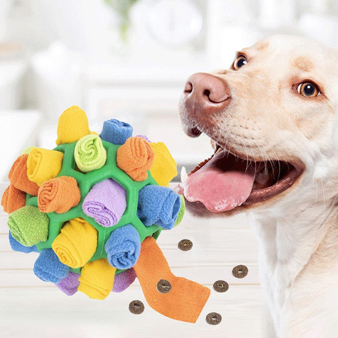 Snuffle Ball Interactive Treat Game for Dogs