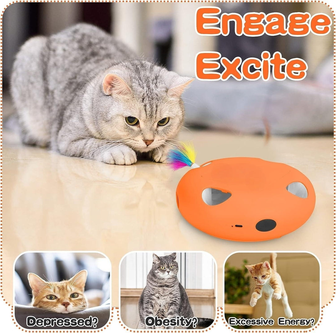 Automatic 7 Holes Mice Interactive Cat Toys