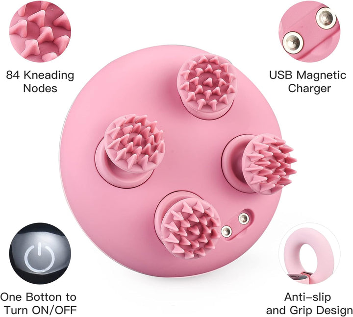 Upgraded Handheld Pet Massager for Dogs and Cats