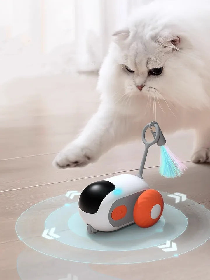 Electric Smart Sports Car, Tool for Cats to Entertain Themselves and Relieve Boredom