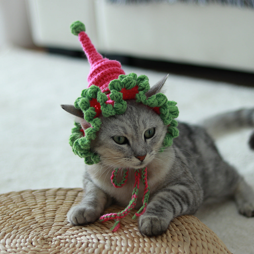 Handmade Crochet Pet Hat