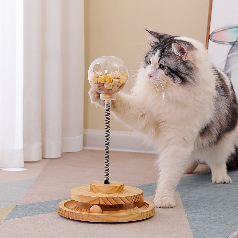 Cat Treat Dispenser Feeder Toy