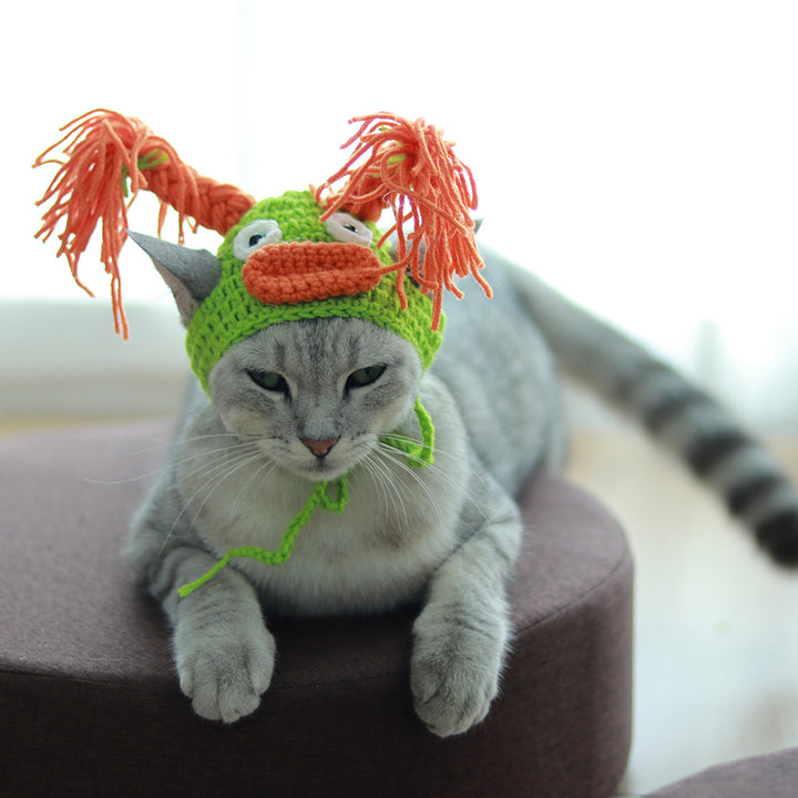 Handmade Crochet Pet Hat