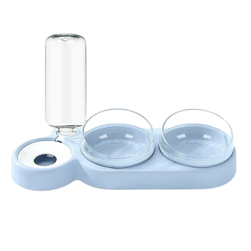 3 in 1 Pet Bowl, Food Water Snack Bowl