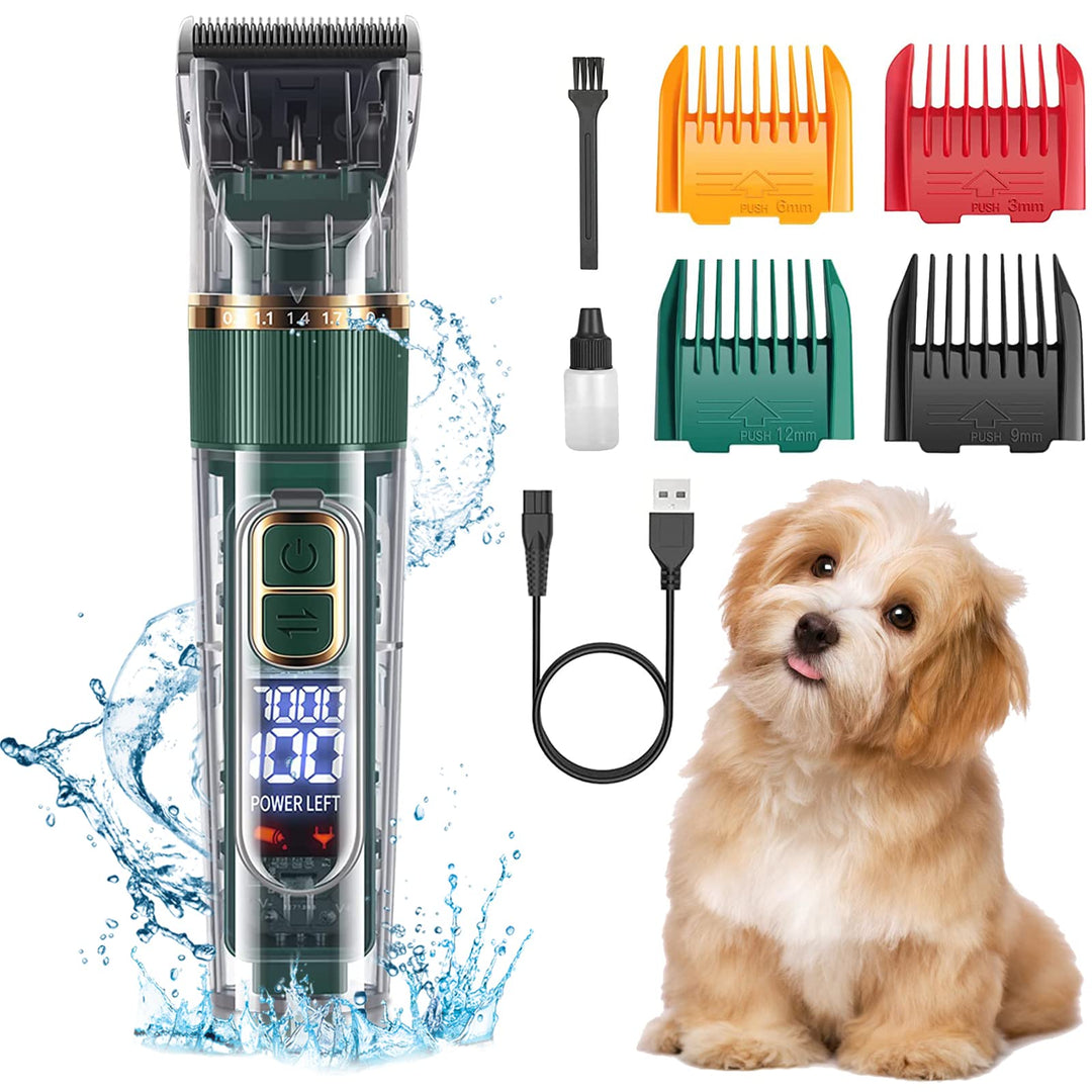 Professional Rechargeable Cordless Dog Hair Clippers