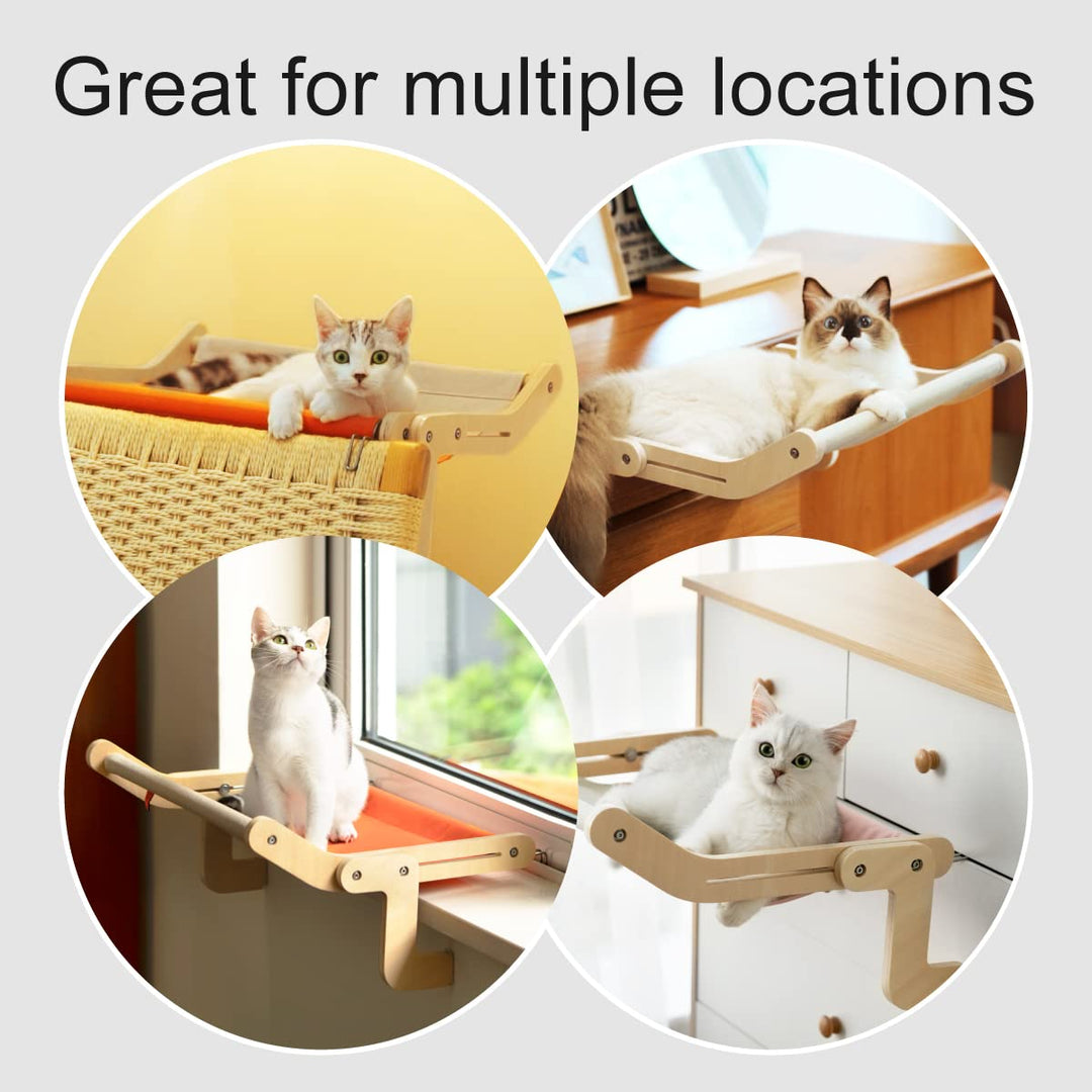 Cat Window Perch & Hammock Bed Window Seat Cat Bed