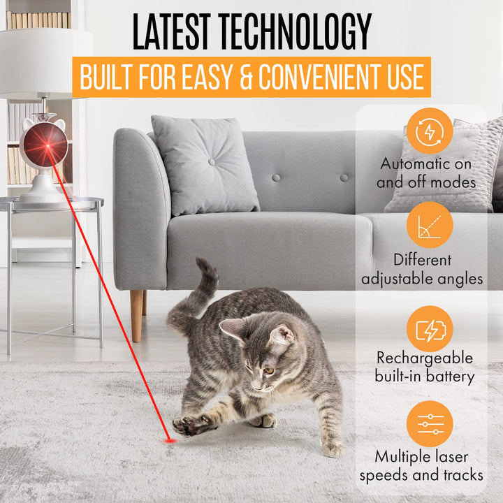 Automatic Interactive Cat Laser Toy