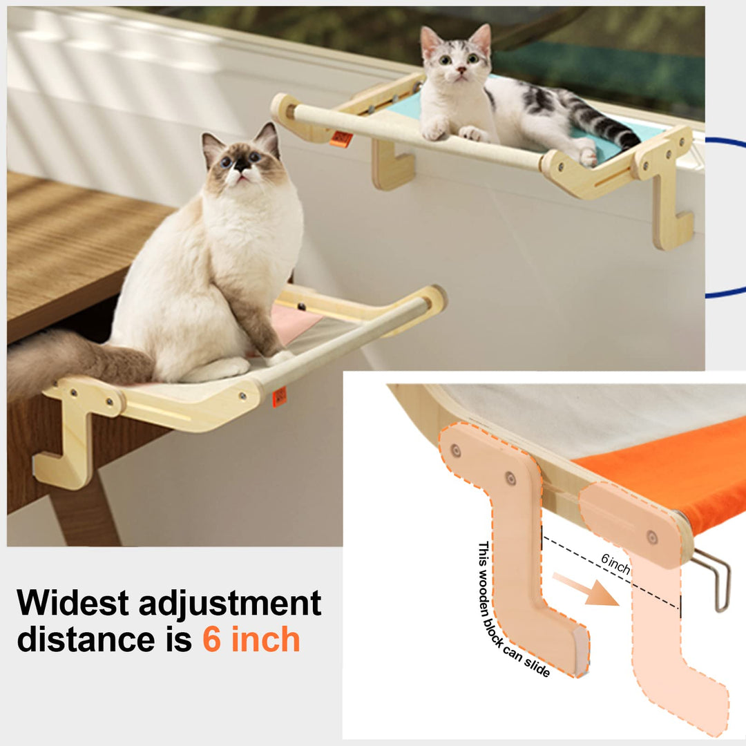 Cat Window Perch & Hammock Bed Window Seat Cat Bed