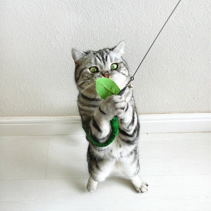 Interactive Worm Simulation Cat Toy Set